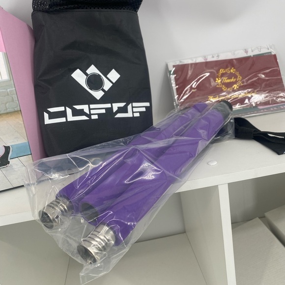 Purple Pilates Bar Kit Workout equipment - Picture 4 of 6